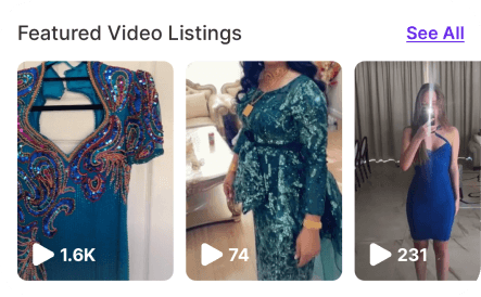 Video listing example 3