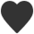 black heart icon