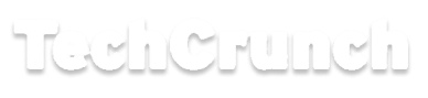 White Tech Crunch logo