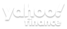 White Yahoo Finance logo
